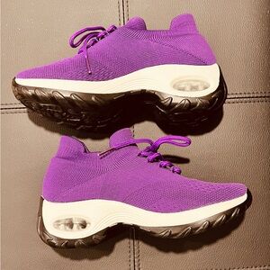 Vibrant Purple Women's Sneakers